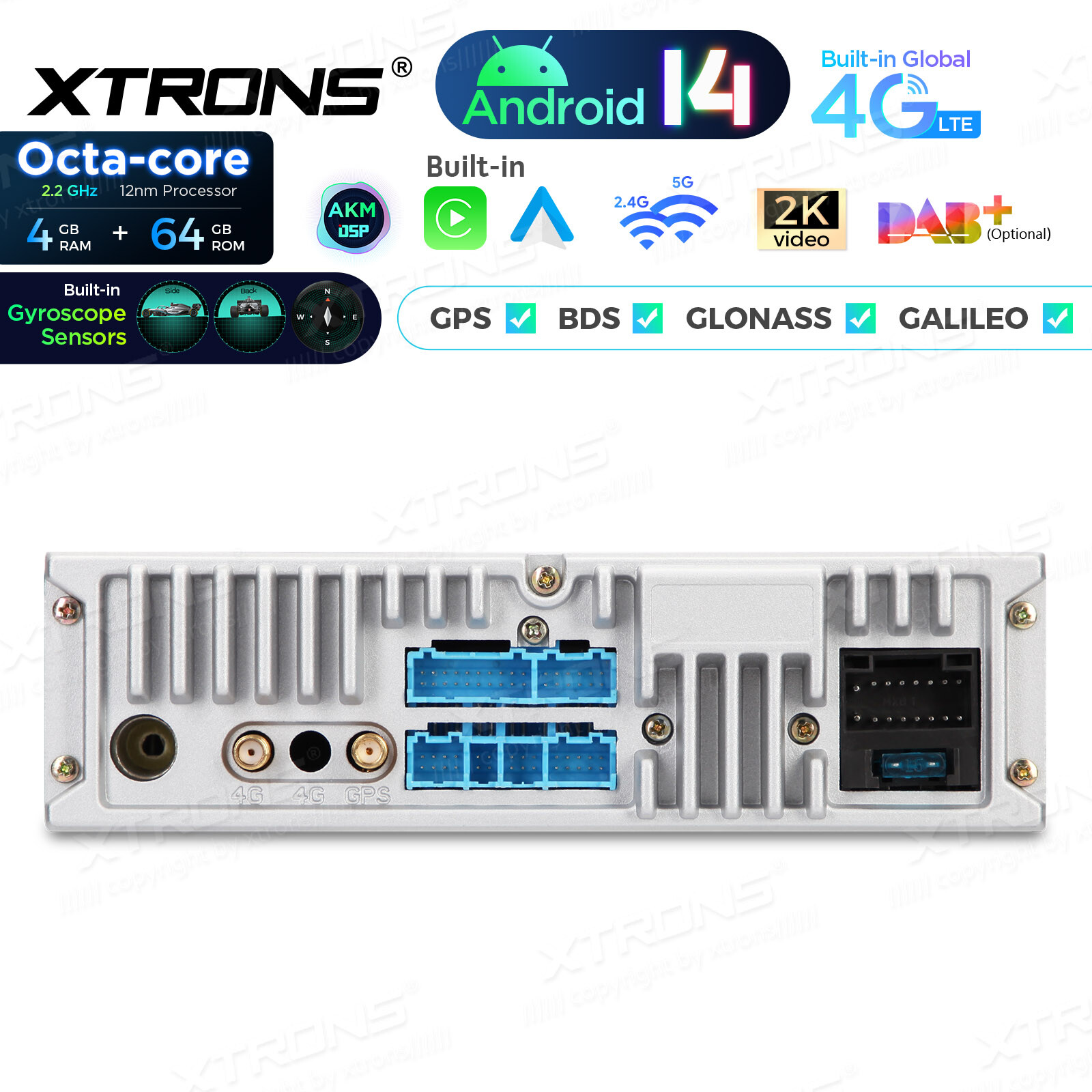 For BMW E39 E38 Android 14 GPS Navigation 10.25 Car Stereo 8-Core 4GB 64GB LTE