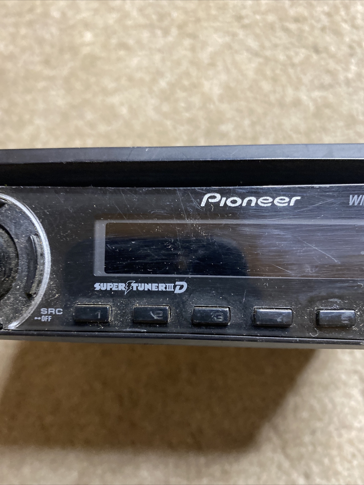 Pioneer DEH-1100MP Radio CD MP3 WMA Player Aux Input Detachable Face Stereo