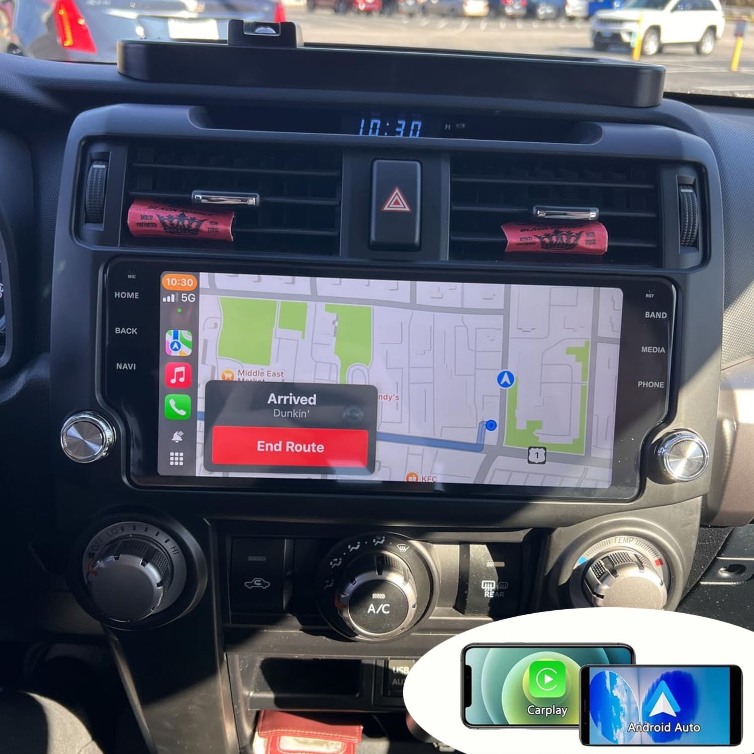 10.33″ Stereo Radio For Toyota 4runner 2009-2019 Android Apple Carplay 6+128GB