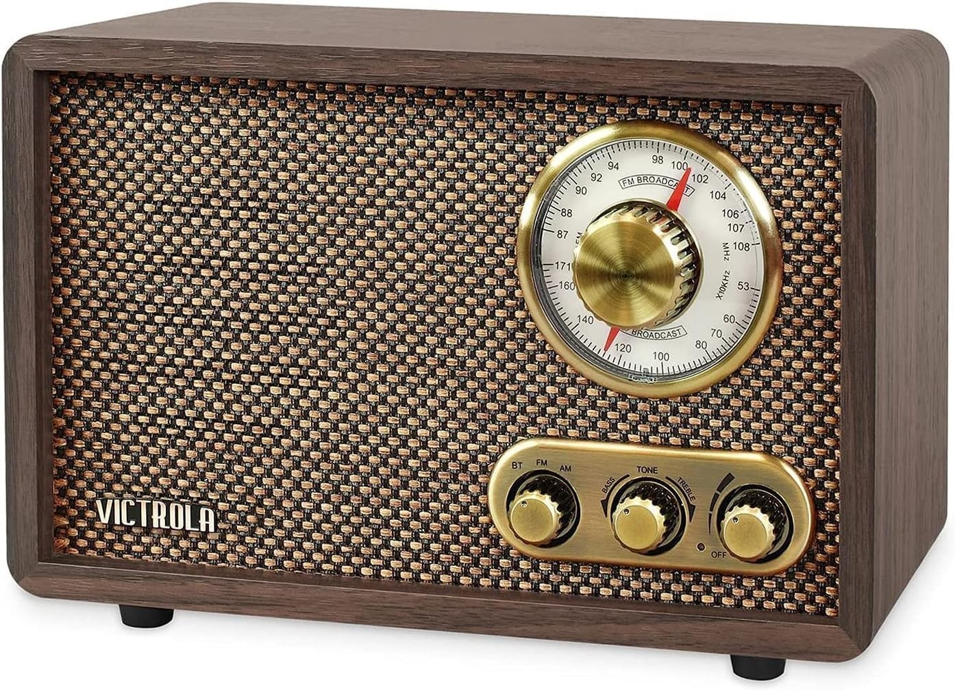 Willow Retro Wood Bluetooth Radio – Vintage Style, Modern Sound & Wireless St…