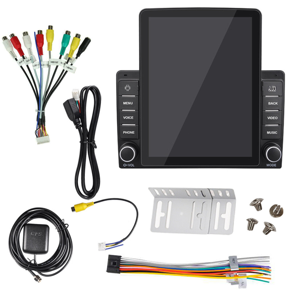 9.5″ 2 Din Vertical Touch Screen MP5 Car Stereo Radio Bluetooth 1+16G GPS WiFi