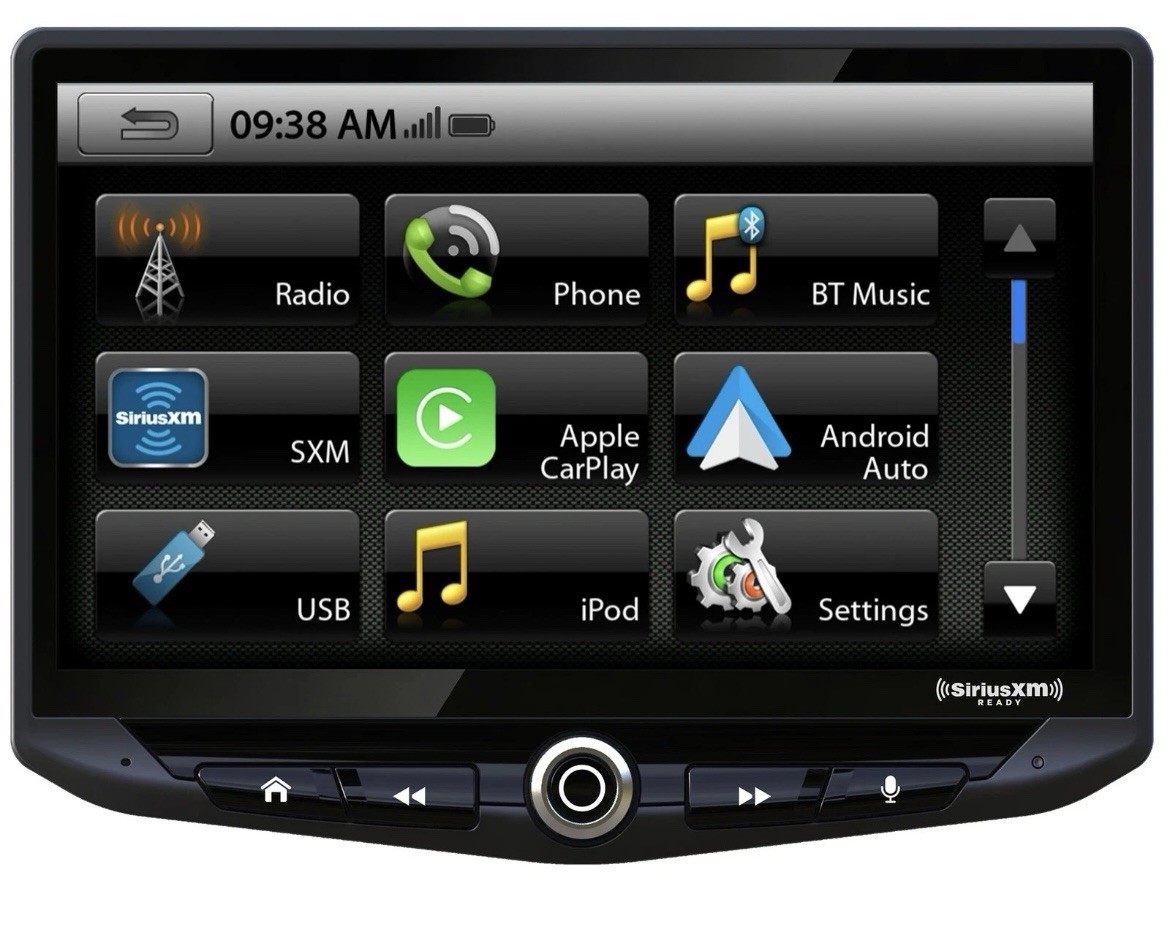 Stinger UN1810/HEIGH10 Digital Multimedia 10″ Head Unit Car Play/Android Radio