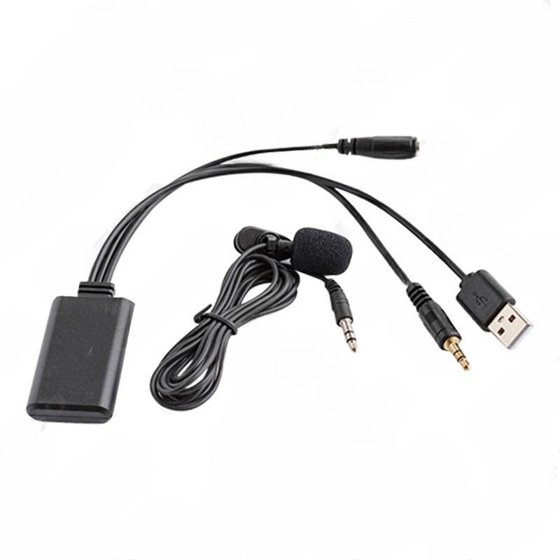 Universal Bluetooth audio cable 3.5mm male USB AUX audio,receiver cable adapter