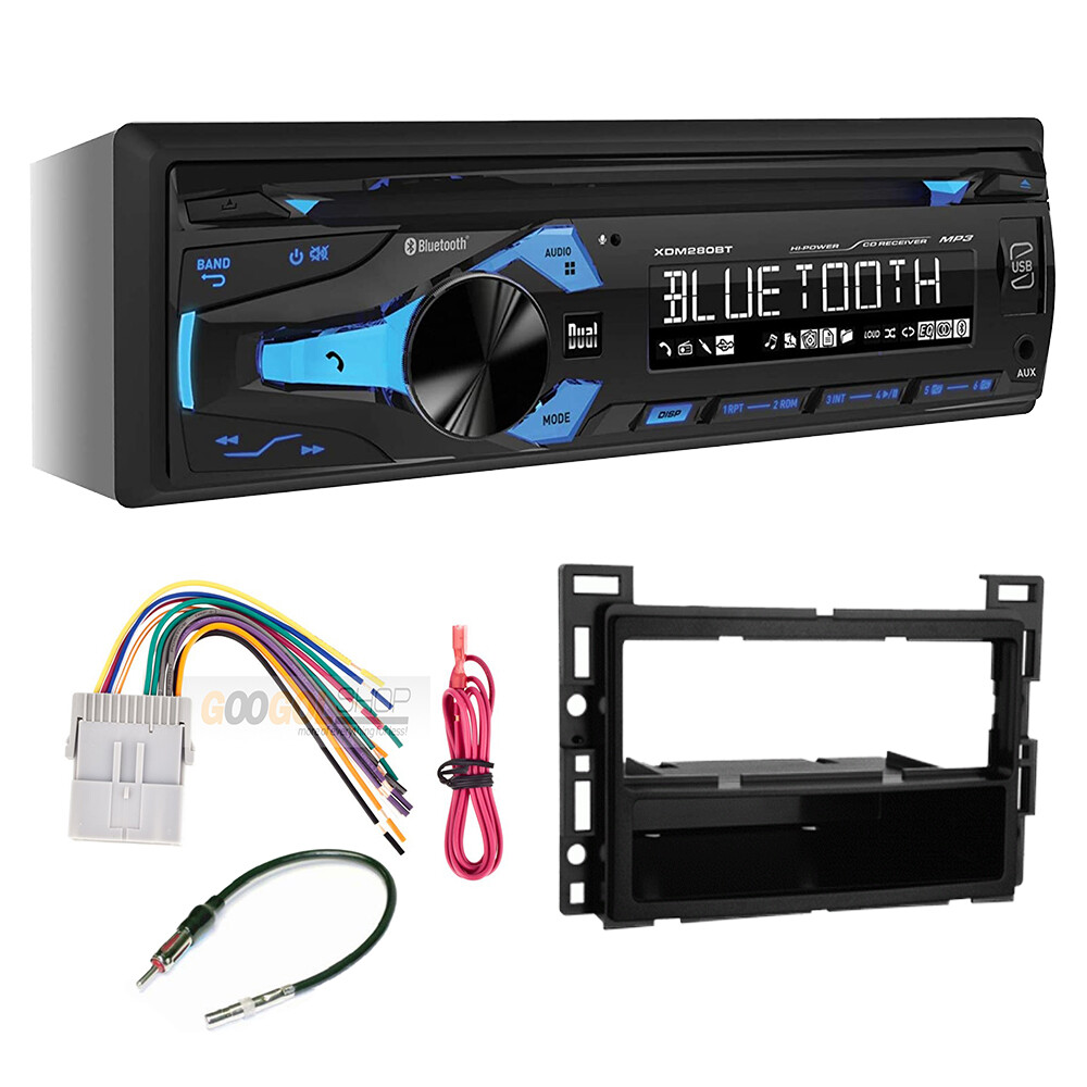 XDM280BT CD/AM/FM Radio Car Stereo + install Kit for 2005 – 2009 Pontiac G6