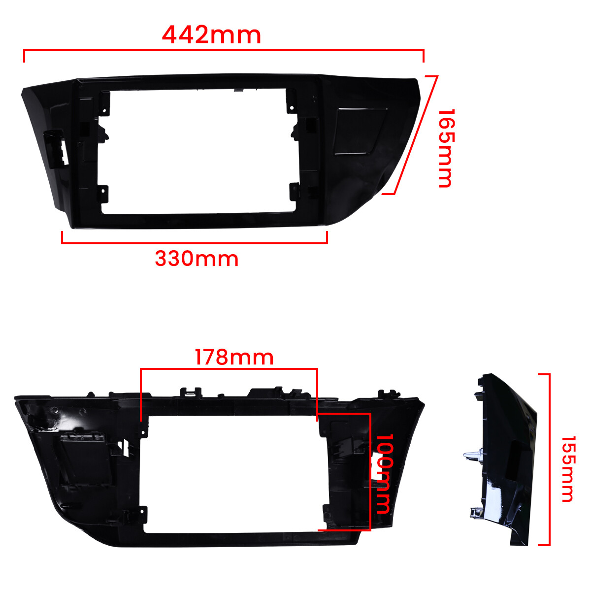 2+64G for Toyota Corolla 2014-2017 CarPlay Auto Car Radio Stereo Screen 1280*800