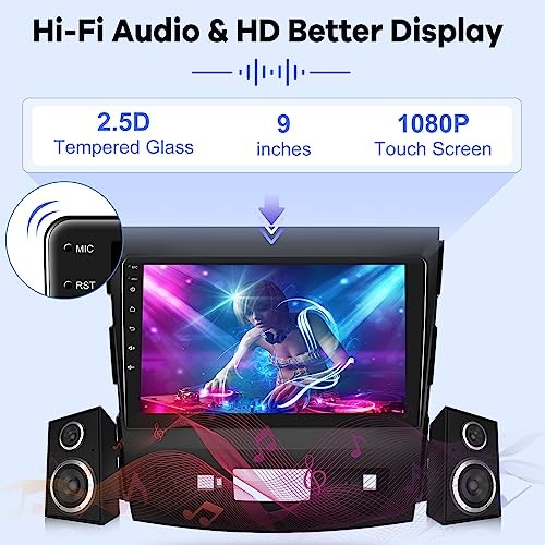 2G+64G Car Radio for Mitsubishi Outlander 2008-2015 – 9 Inch Android Touch