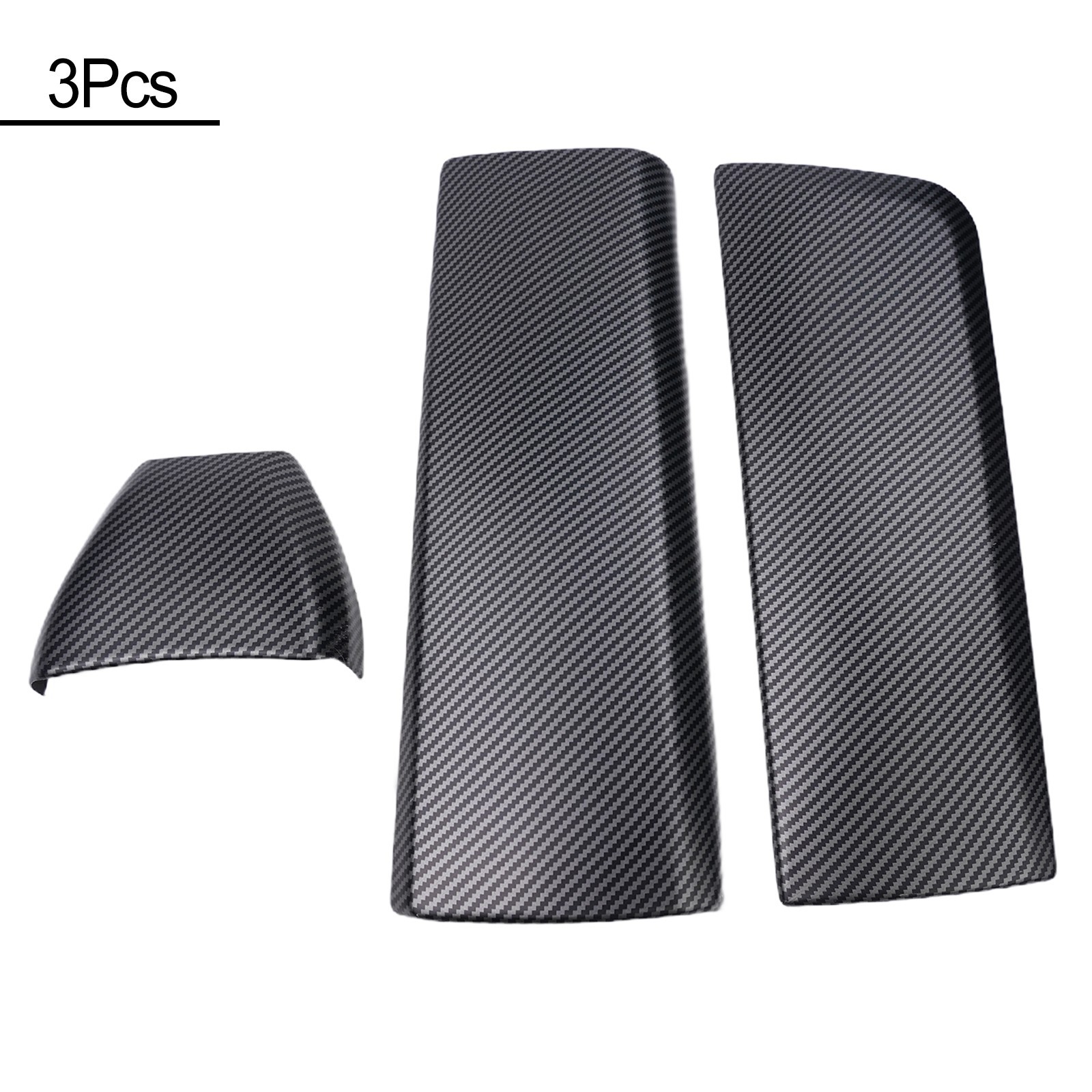 For Benz ML350 X166 W166 Carbon Fiber Texture Console Armrest Panel Cover Trim
