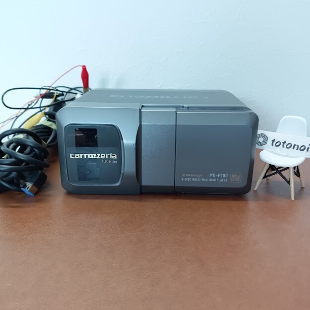 Pioneer Carrozzeria MD-P100 II 6 MD Changer Player Rare – Operation Confirmed