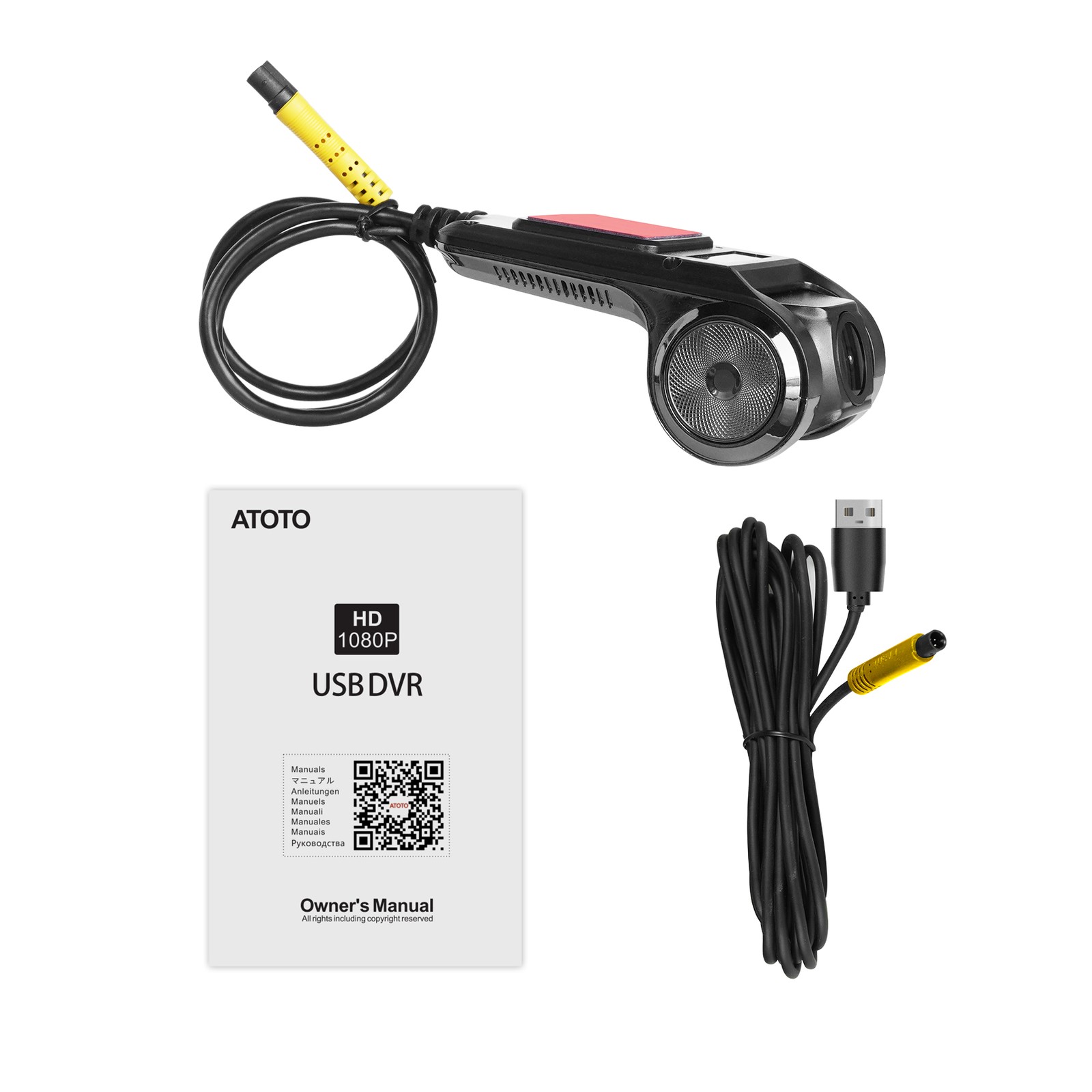 ATOTO 10.1” A6 Single &Double Din Android Car Stereo Dual Bluetooth GPS +HD CAM