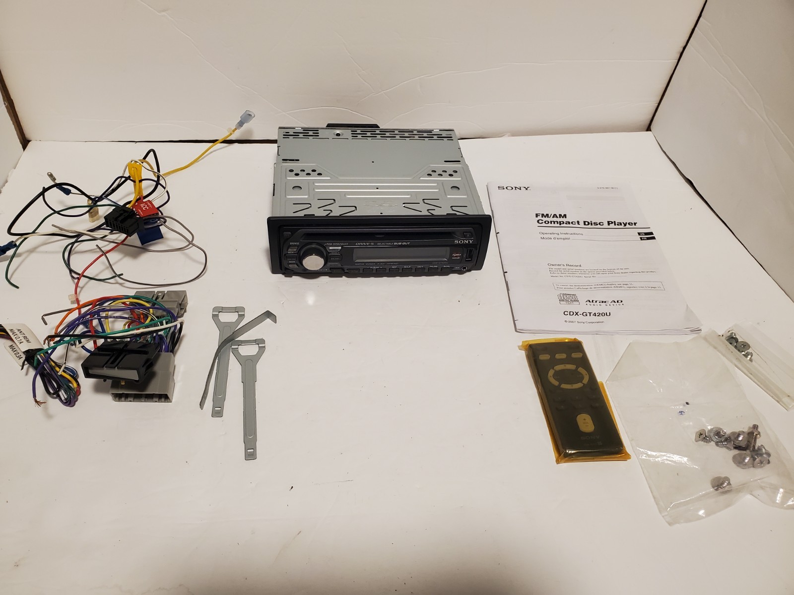 SONY CDX-GT420U – New Open Box (Missing Box)
