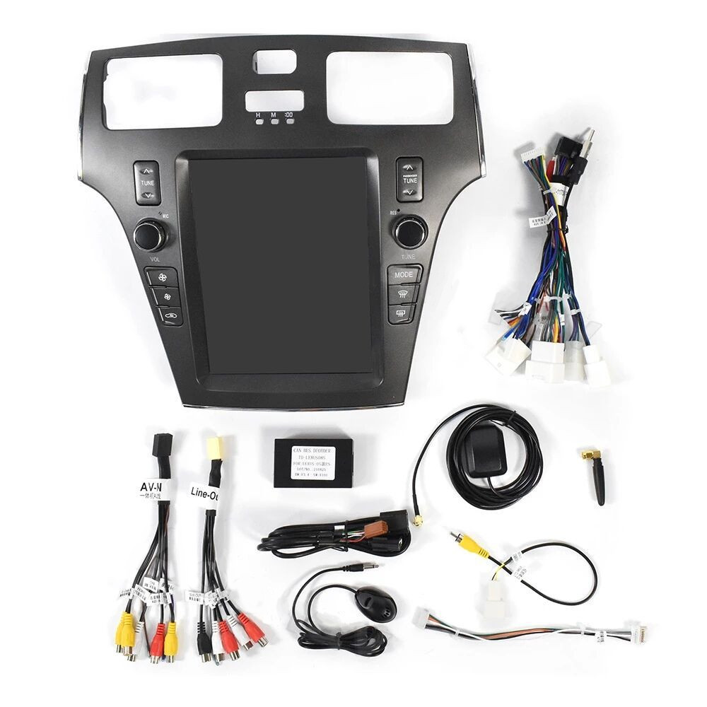 10.4” Android Car Stereo Radio GPS Navi Carplay For Lexus ES300 ES330 2005-2009