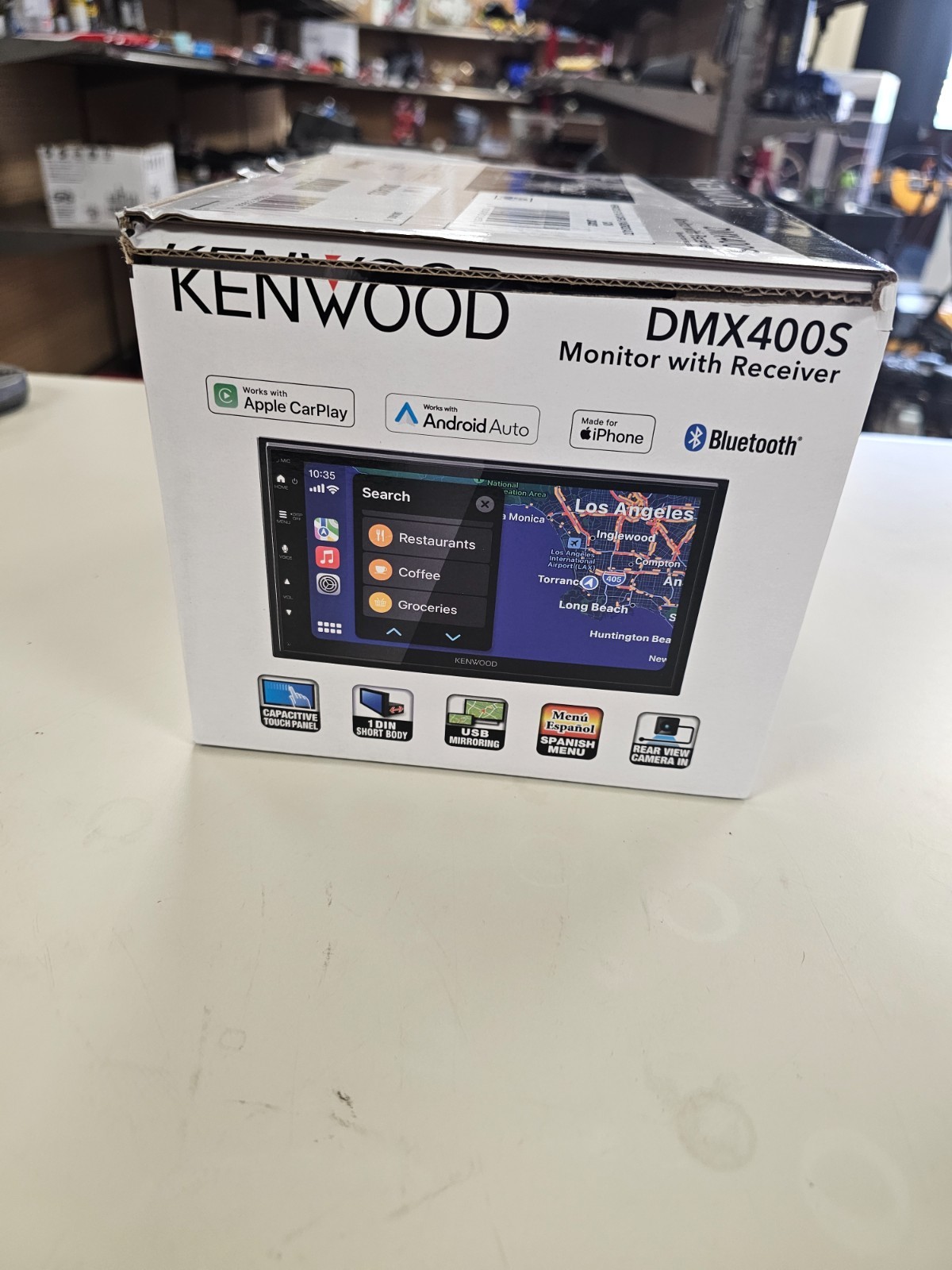 Kenwood DMX400S Car Digital Multimedia Receiver 6.8″