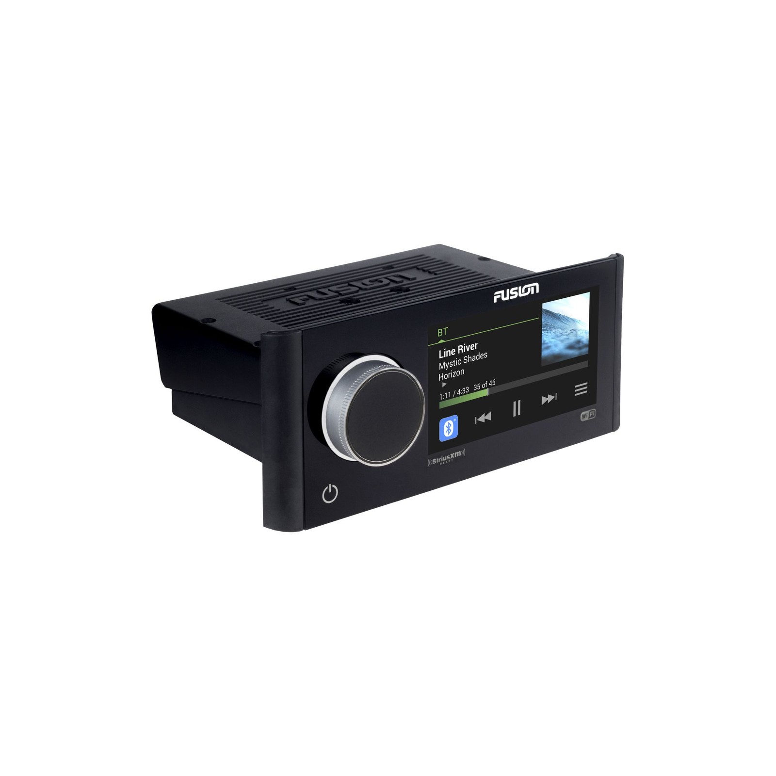 Fusion MS-RA770 Apollo Marine Entertainment System + MS-AP41200 4-Ch Amp