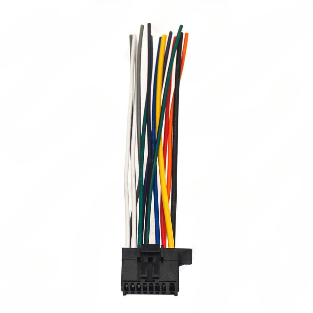 for Jianwu car audio and video CD player, tail line, audio modification line