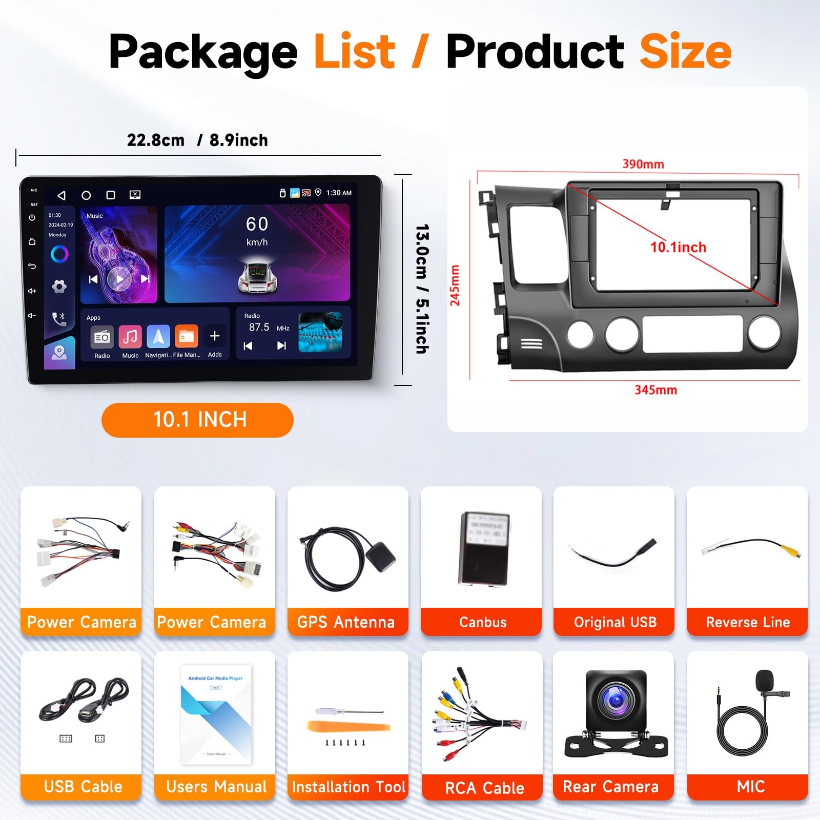 Hodozzy Toyota Tundra Radio 4+64GB