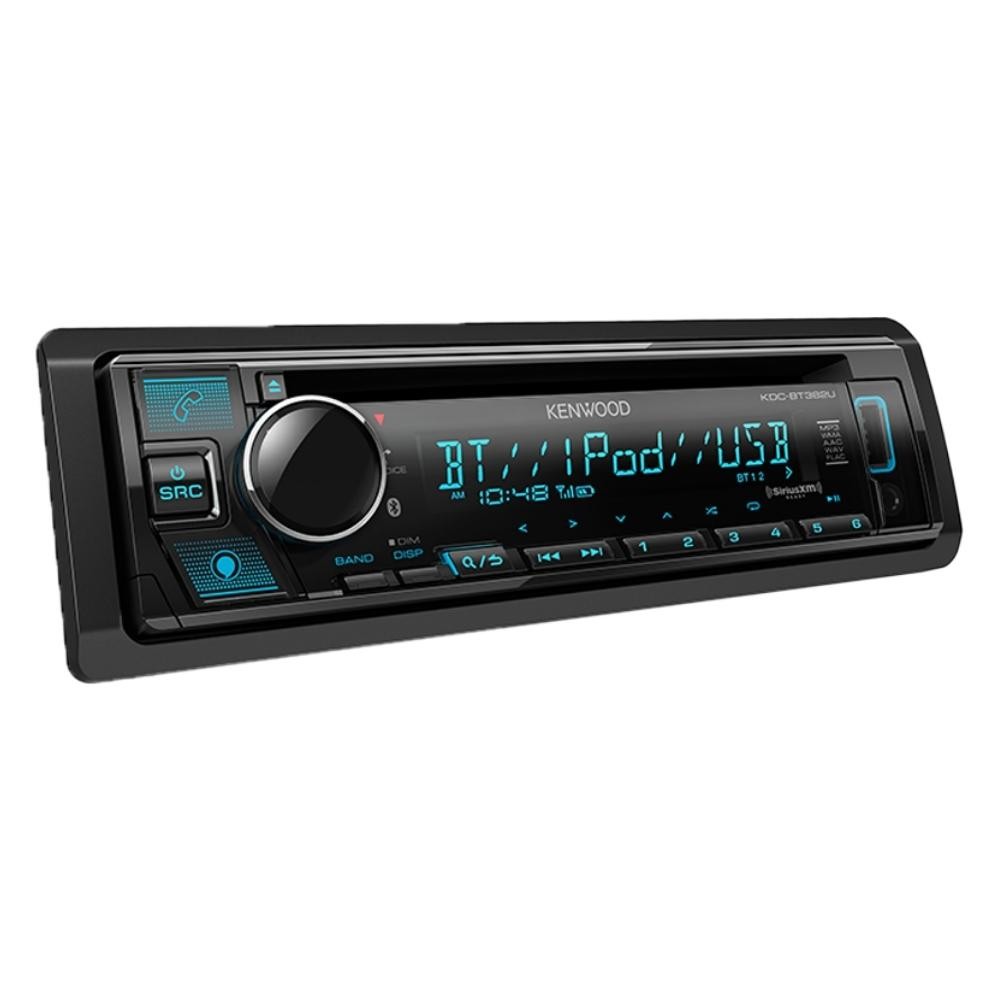 Kenwood KDC-BT382U CD w/ 1.5 Line Text Display & Bluetooth/Amazon Alexa
