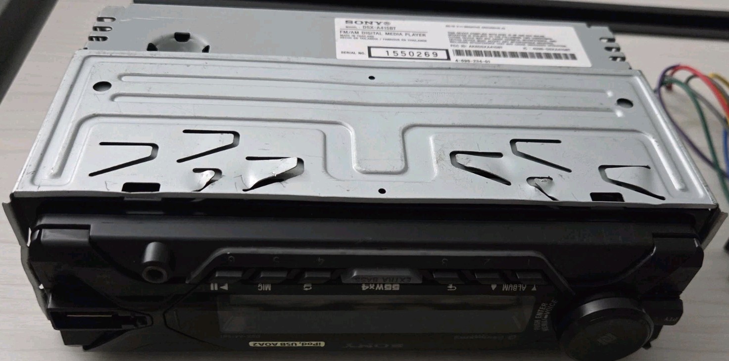 Sony DSX-A415BT Media receiver with Bluetooth FLAC Extrabass W/ Mic Tested