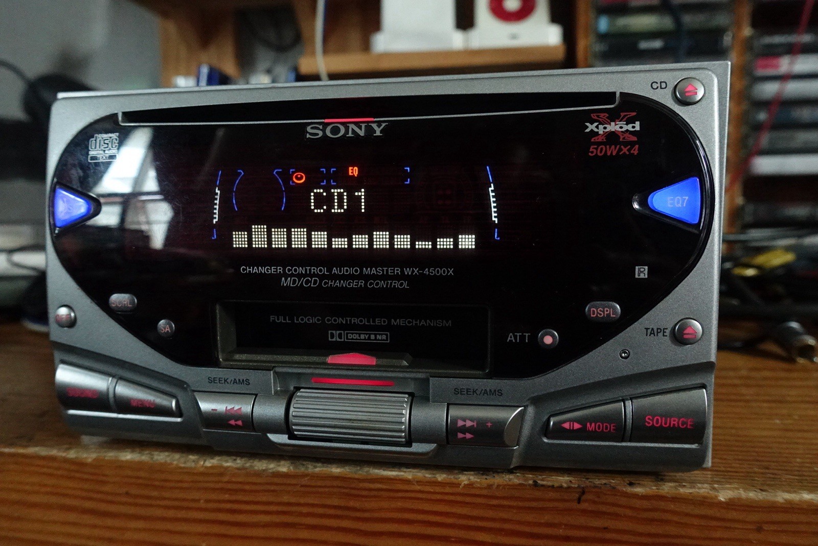 Sony xplode WX-4500x. 2 Dins Cassette/CD/FM/Bluetooth Deck.