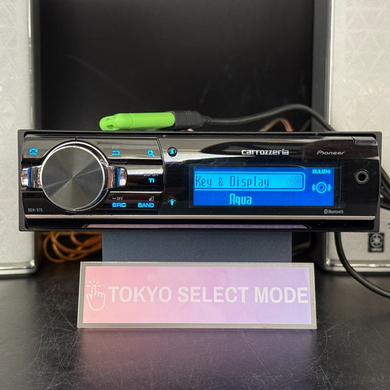 Carrozzeria DEH-970 1DIN Car Audio CD Bluetooth USB Receiver w/Remote JDM Tested