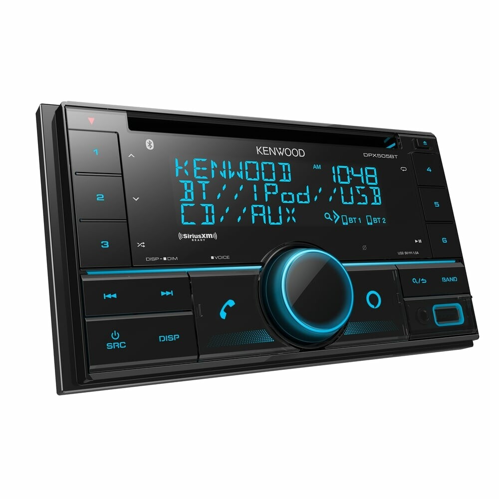 Kenwood DPX505BT CD Multimedia Receiver with SiriusXM Tuner