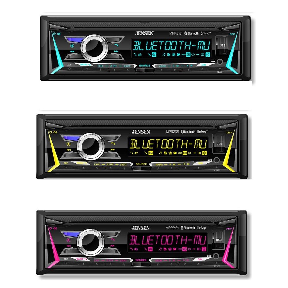 Jensen MPR2121 Bluetooth MP3 Car Stereo AM/FM Radio for 1998-2011 VW Beetle