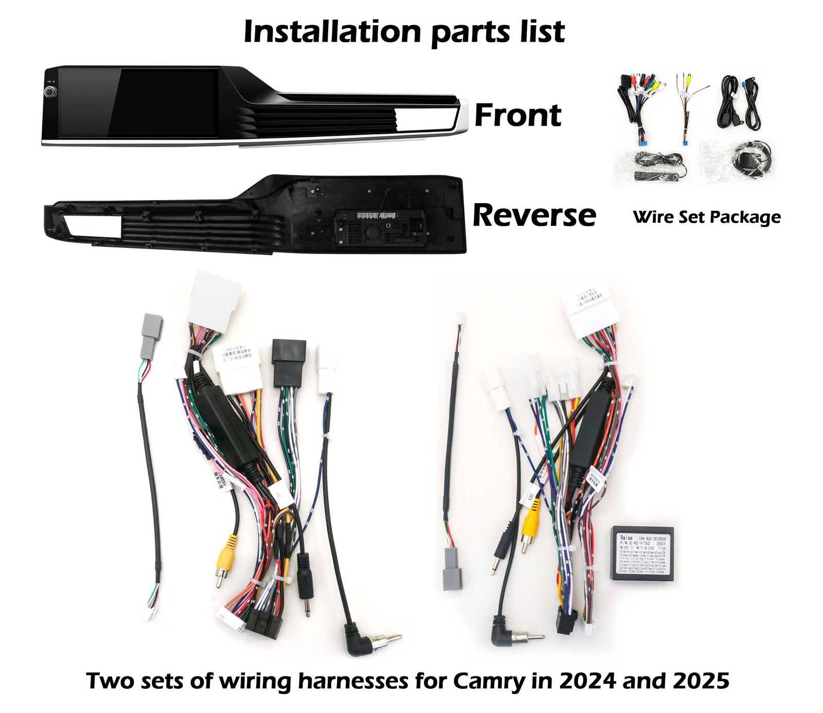 Camry 12.3 inch Screen Android Car Radio For Toyota Camry 2024-2025 Head Unit