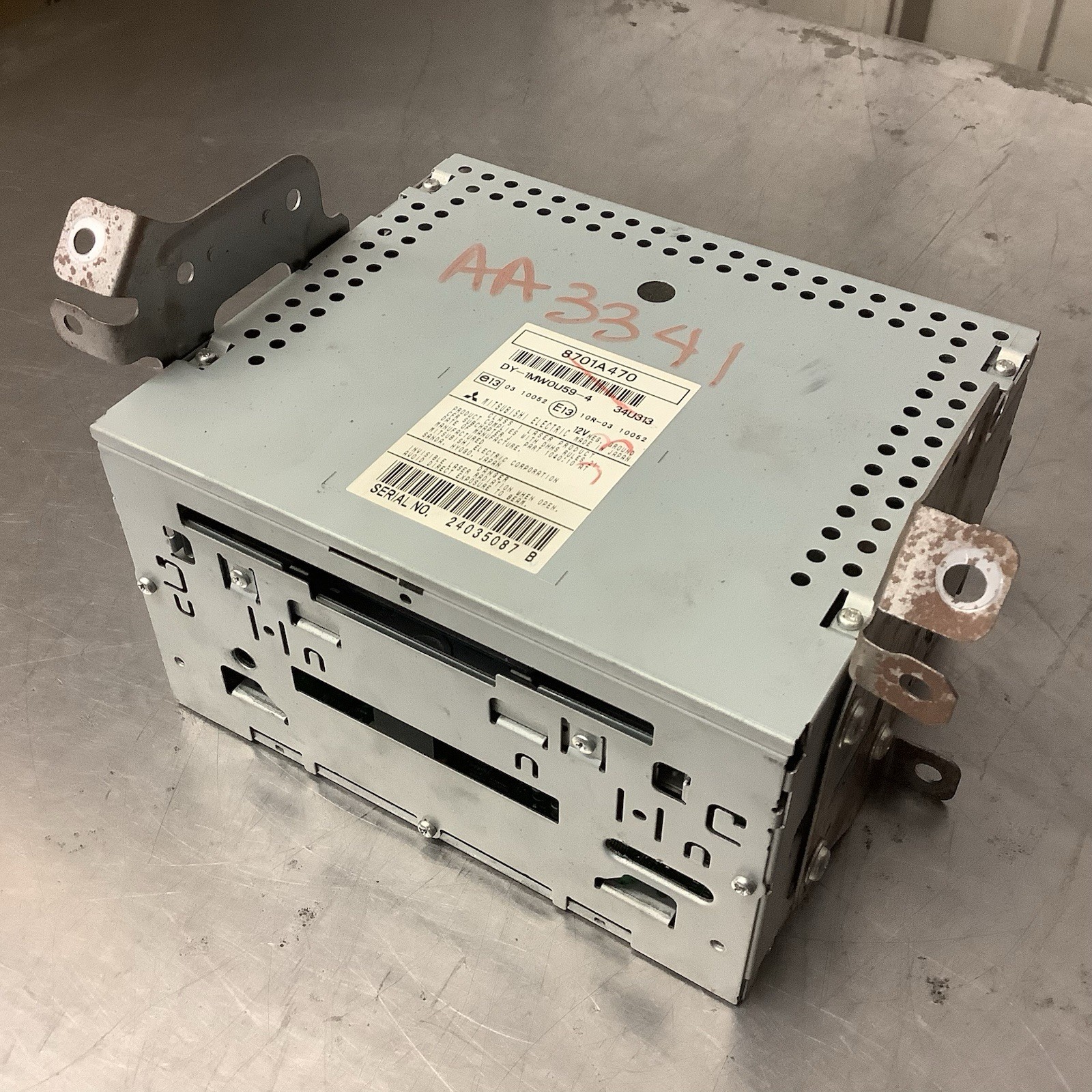 2008-2013 Mitsubishi Lancer CD Radio Receiver OEM 8701A470