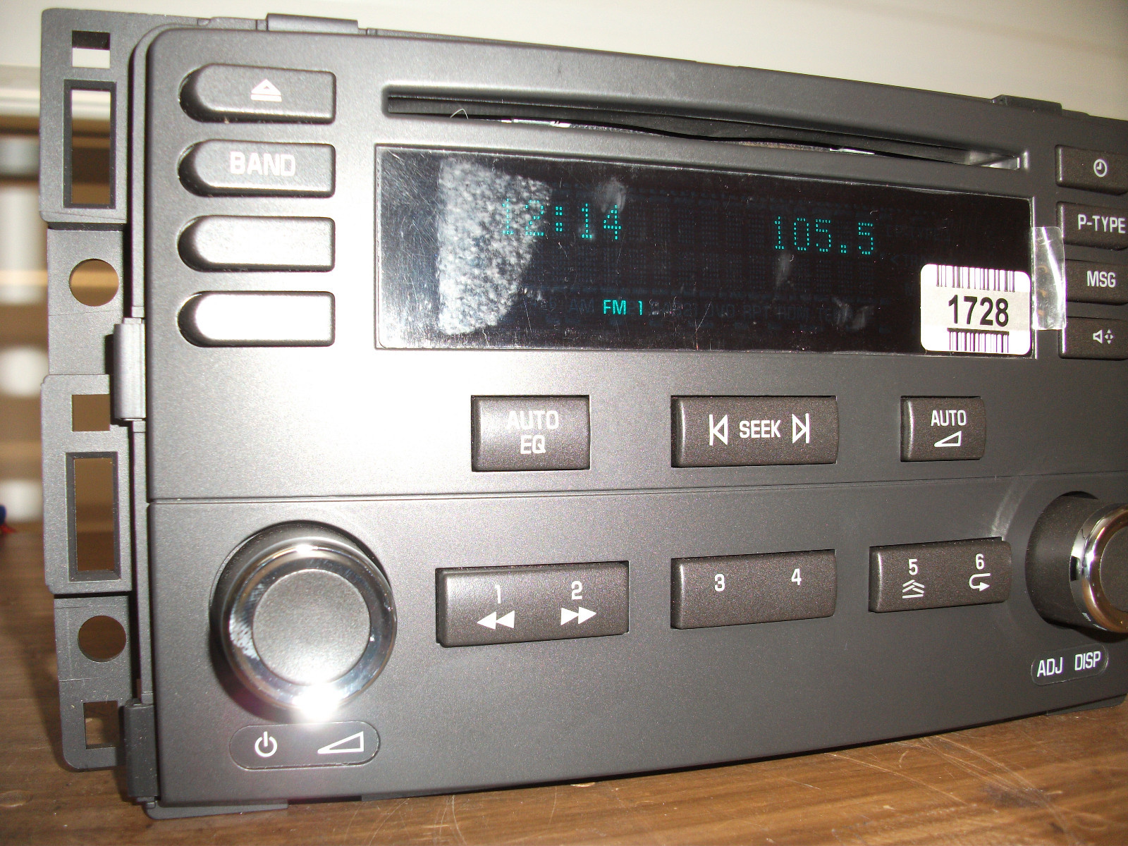 Chevy Cobalt Pontiac G5 factory CD player radio stereo 2005 2006 15851728 GM
