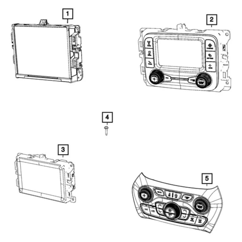Mopar Multi Media Radio