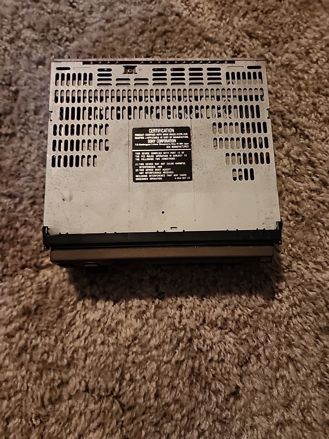 Sony Head unit CDX-4000X