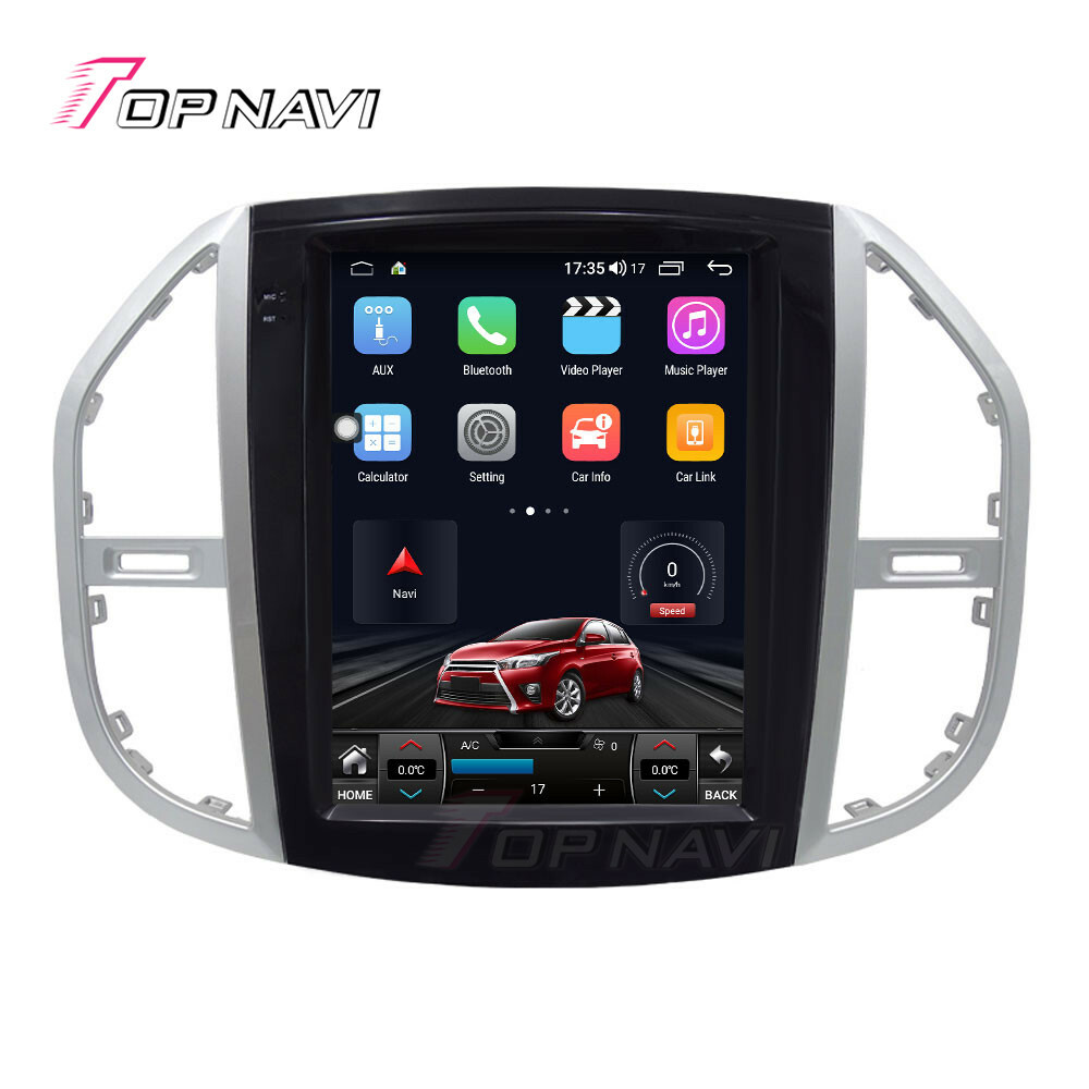 for Benz Vito 2013-2017 Androind 14.0 Car Stereo Radio GPS Navi 4G WIFI RDS BT