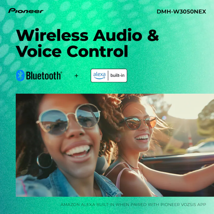Pioneer DMH-W3050NEX 6.8″ Car Stereo Receiver w/ Apple CarPlay & Android Auto
