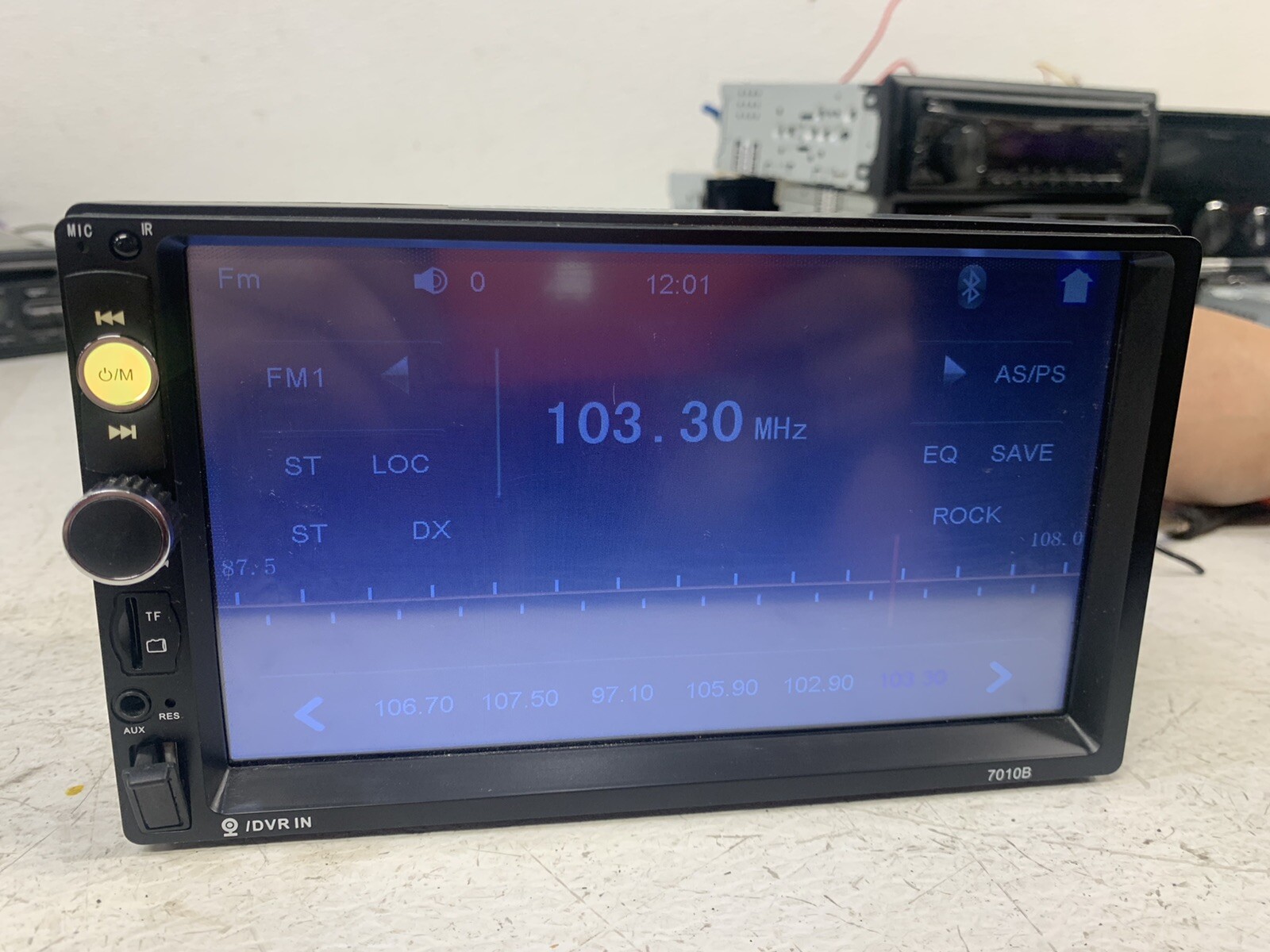 HD MP5 7010B radio stereo 7″ Touchscreen USB TF Bluetooth AUX