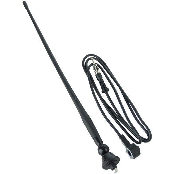 JVC KD-X38MBS 1 DIN USB LED Stereo Receiver, 4x 6.5″ Speaker, Antenna, Amp