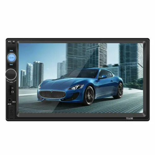 7inch HD 2Din Touch Screen Car Stereo MP5 Player Radio Android IOS USB/TF+Camera