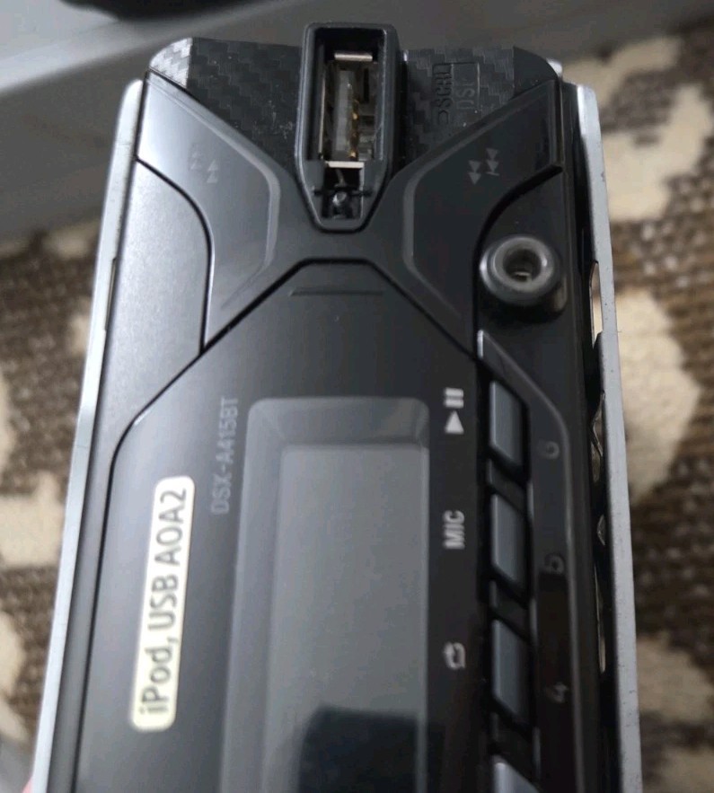 Sony DSX-A415BT Media receiver with Bluetooth FLAC Extrabass W/ Mic Tested