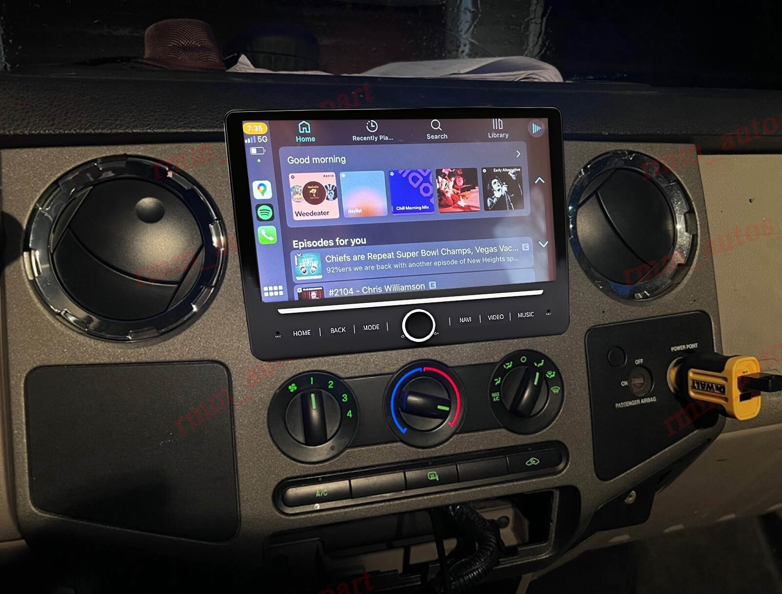 US Carplay Android 14 Car Radio Wifi Stereo For Ford F150 F-150 2004-2008 WiFi