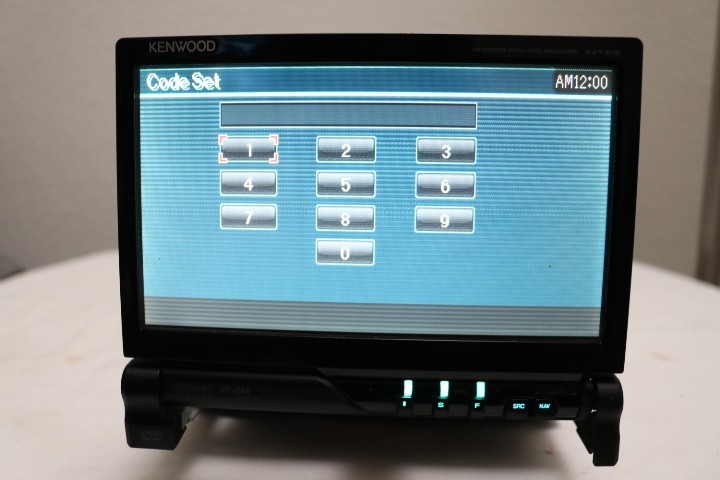 Kenwood KVT-512 Monitor DVD Receiver Car Radio Stereo DVD Player