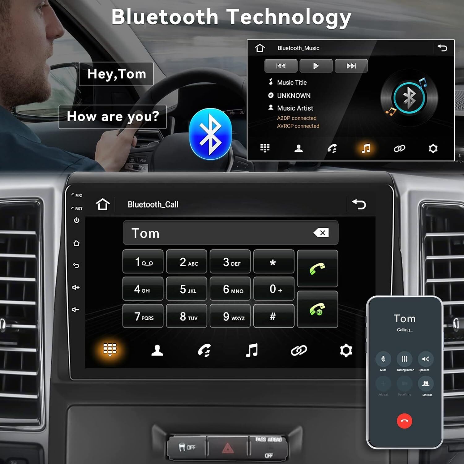 Radio For 2009-2012 Ford F150 Carplay GPS Navi BT WiFi GPS Navigation Backup Cam