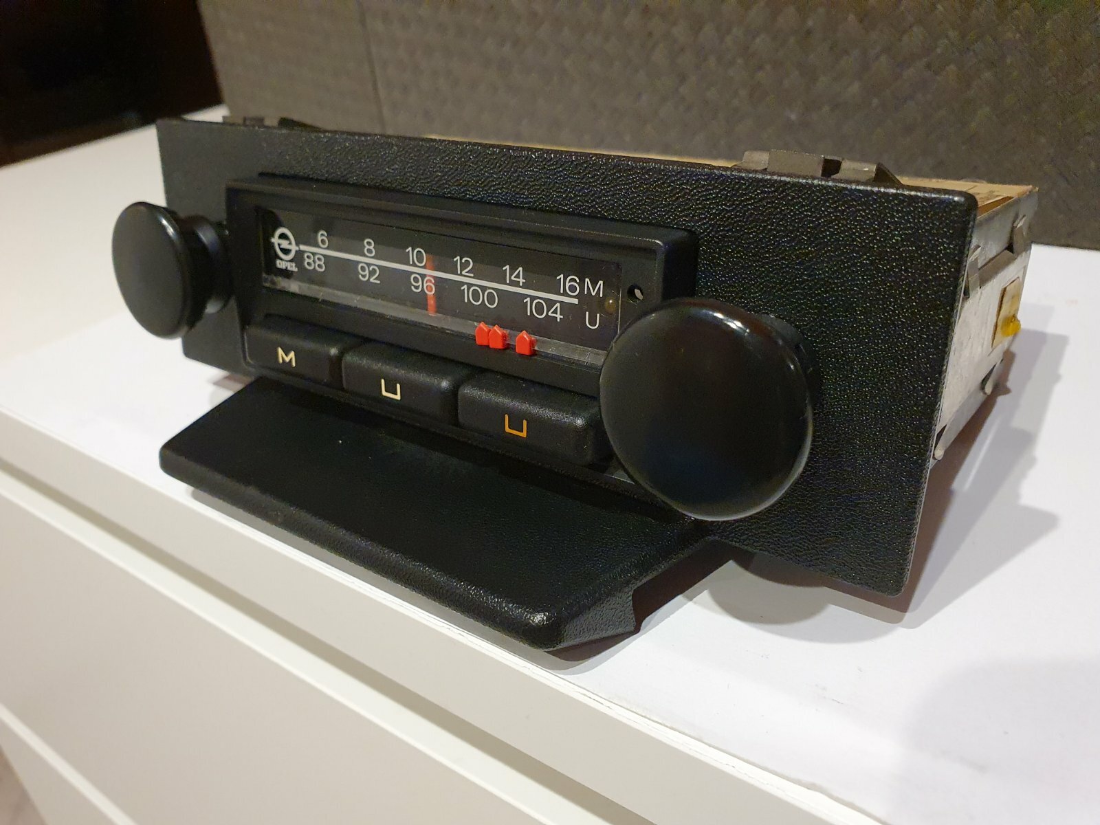 Grundig Vintage Car Autoradio FTZ – Nr- U 101 1970-80 OPEL