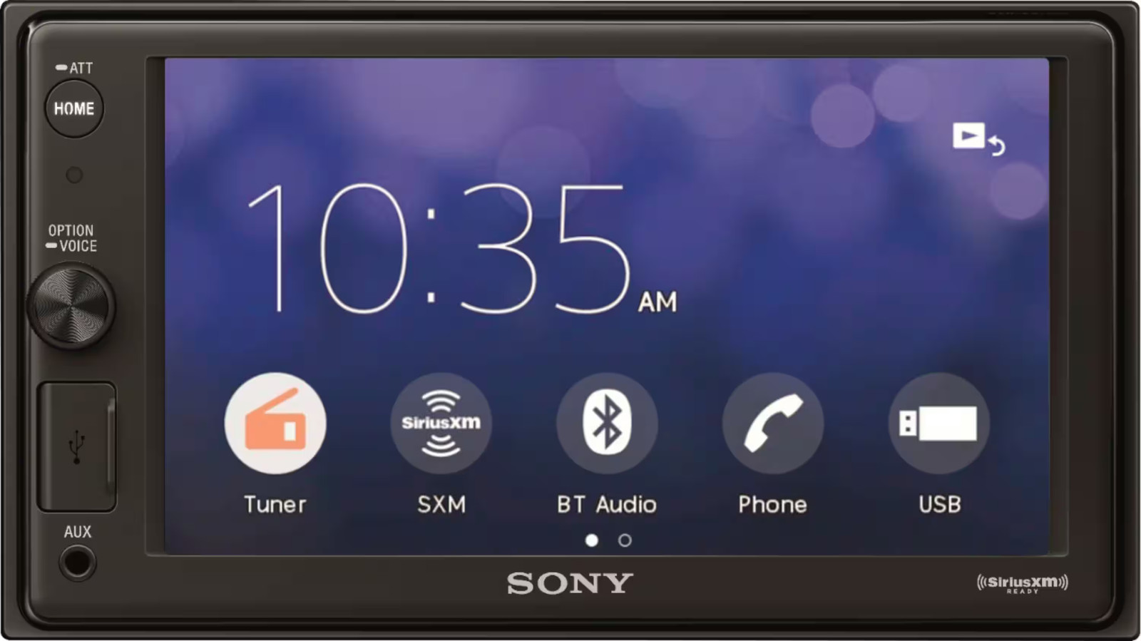 Sony – 6.2″ – Apple CarPlay – Built-in Bluetooth – In-Dash Digital Media Rece…
