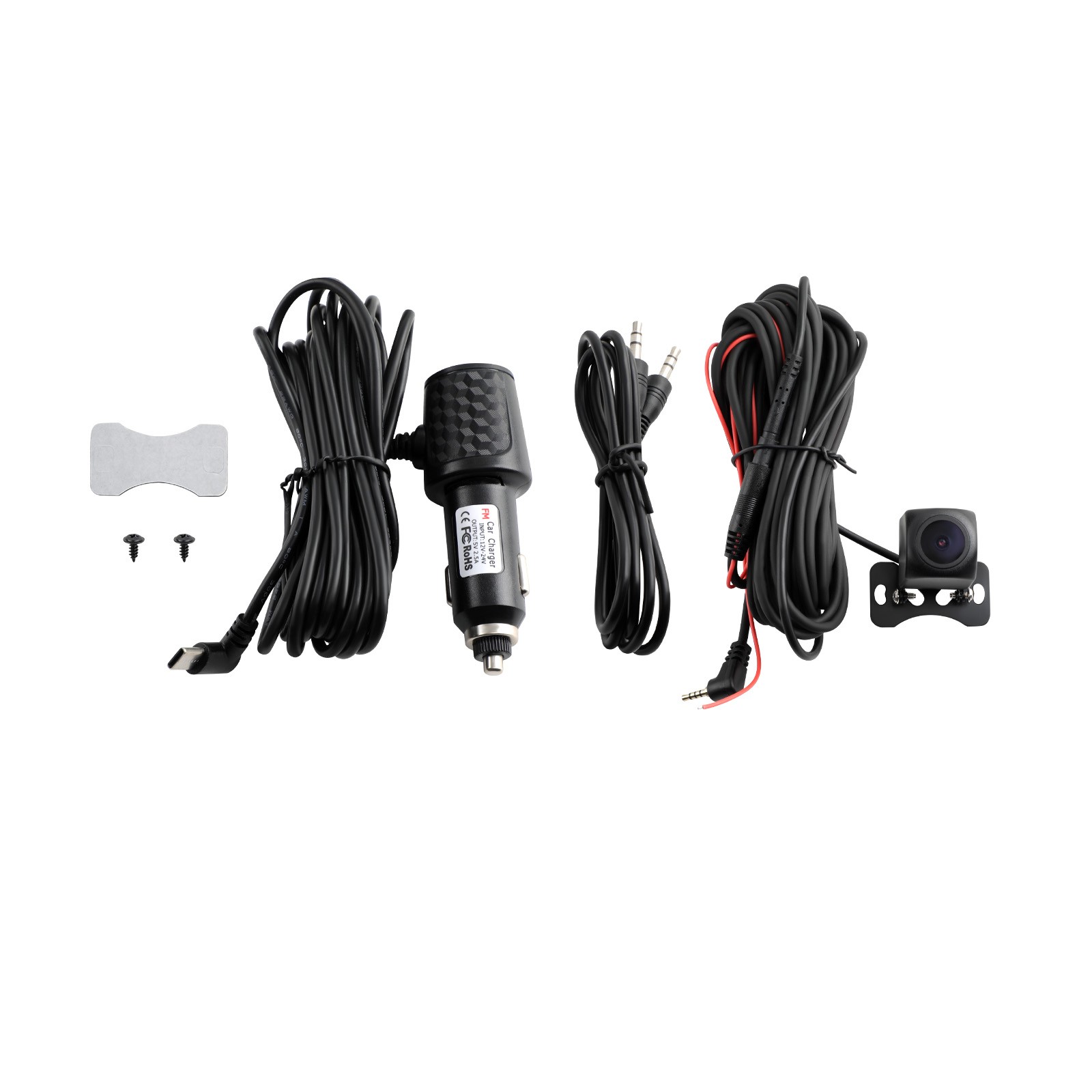 CarPlay Android Auto Car Stereo DVD Player for Truck 12-24V Front Rear Cam