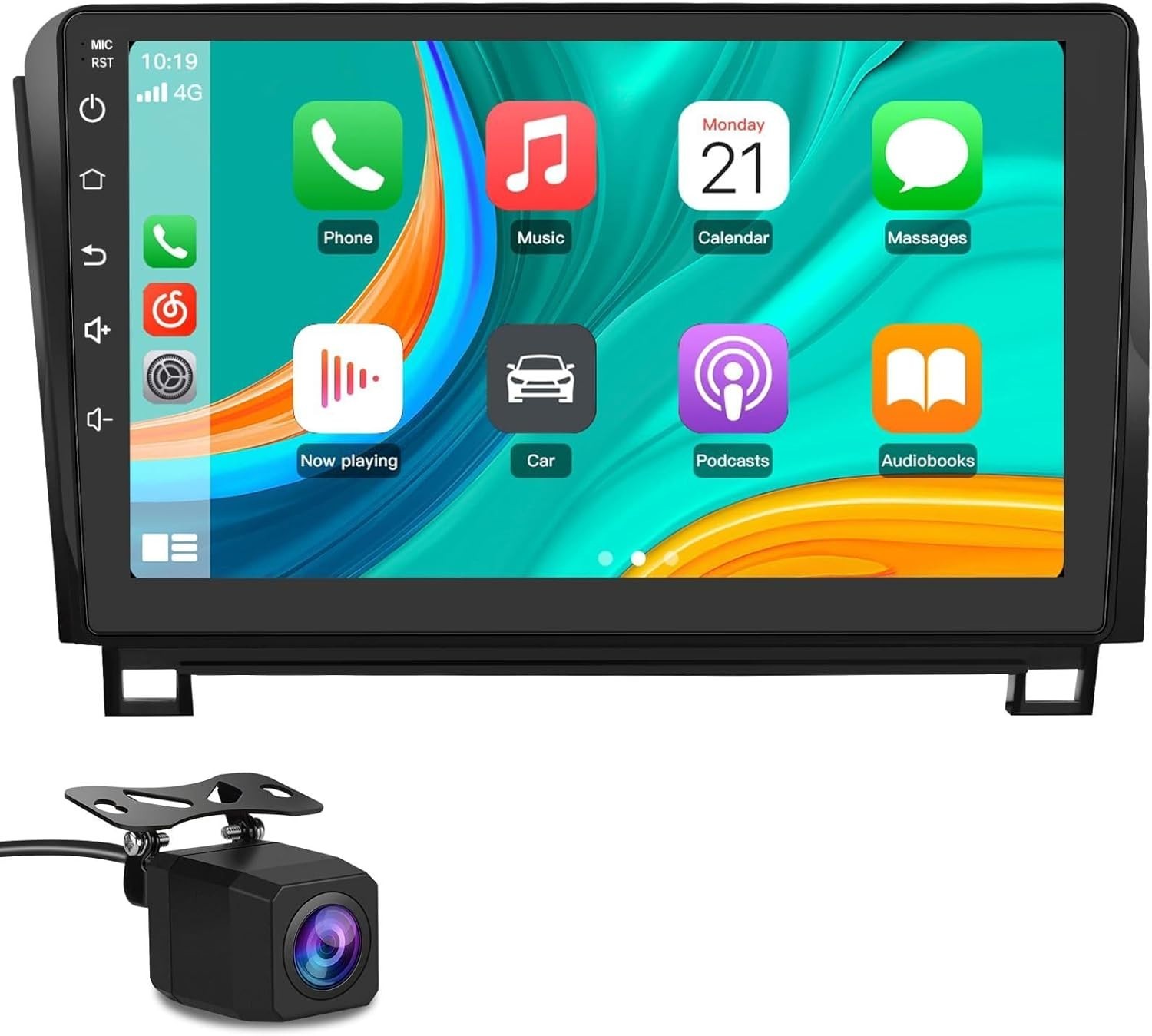 10.1″ 64G Android Auto Carplay for Toyota Tundra 2007-2013, Sequoia 2008-2018