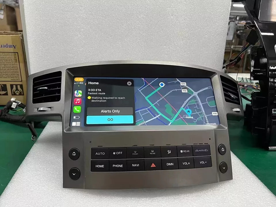 12.5″ Android Carplay Car Stereo Radio GPS Navi 4+32GB For 2007-2015 Lexus LX570