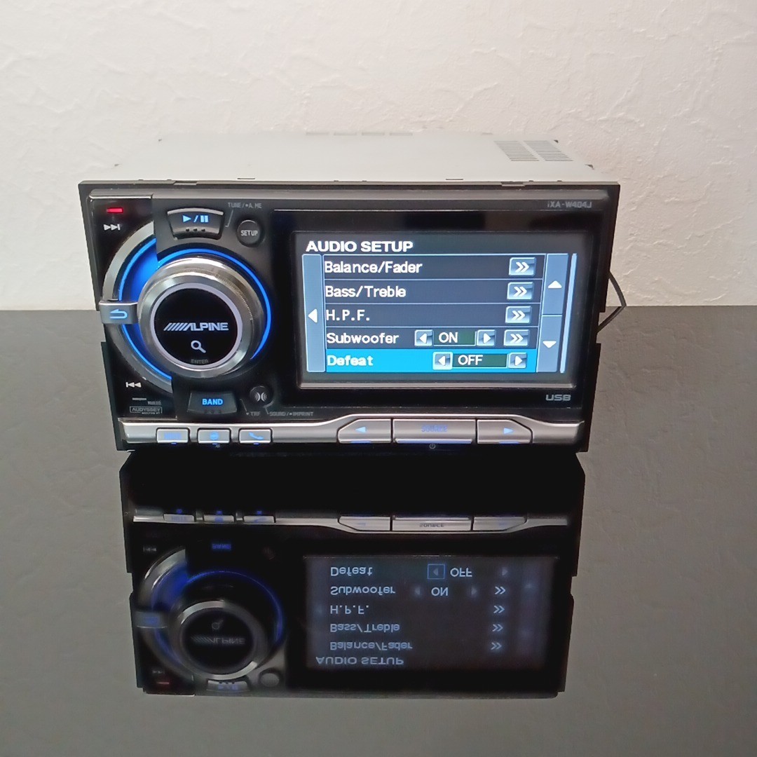 ALPINE iXA-W404 J Digital Media Station 4.3-in Touchscreen ‐ Fully Functional