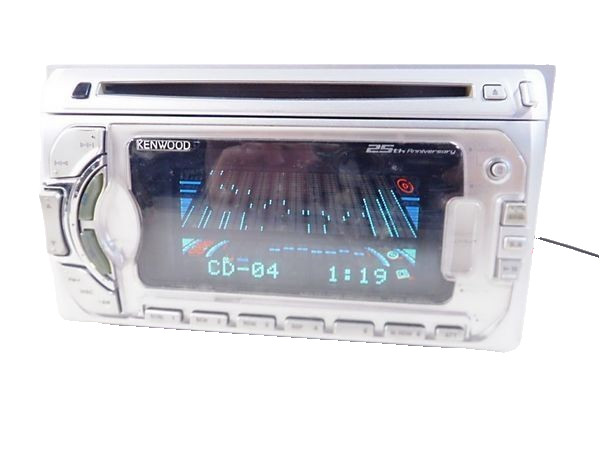 KENWOOD DPX-5025MS 2DIN CD MD MiniDisc Player AUX Input Head Unit Tested JDM