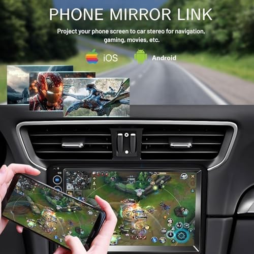 Double Din Car Stereo, 7 Inch HD Touch Screen Car Radio with Backup Camera,