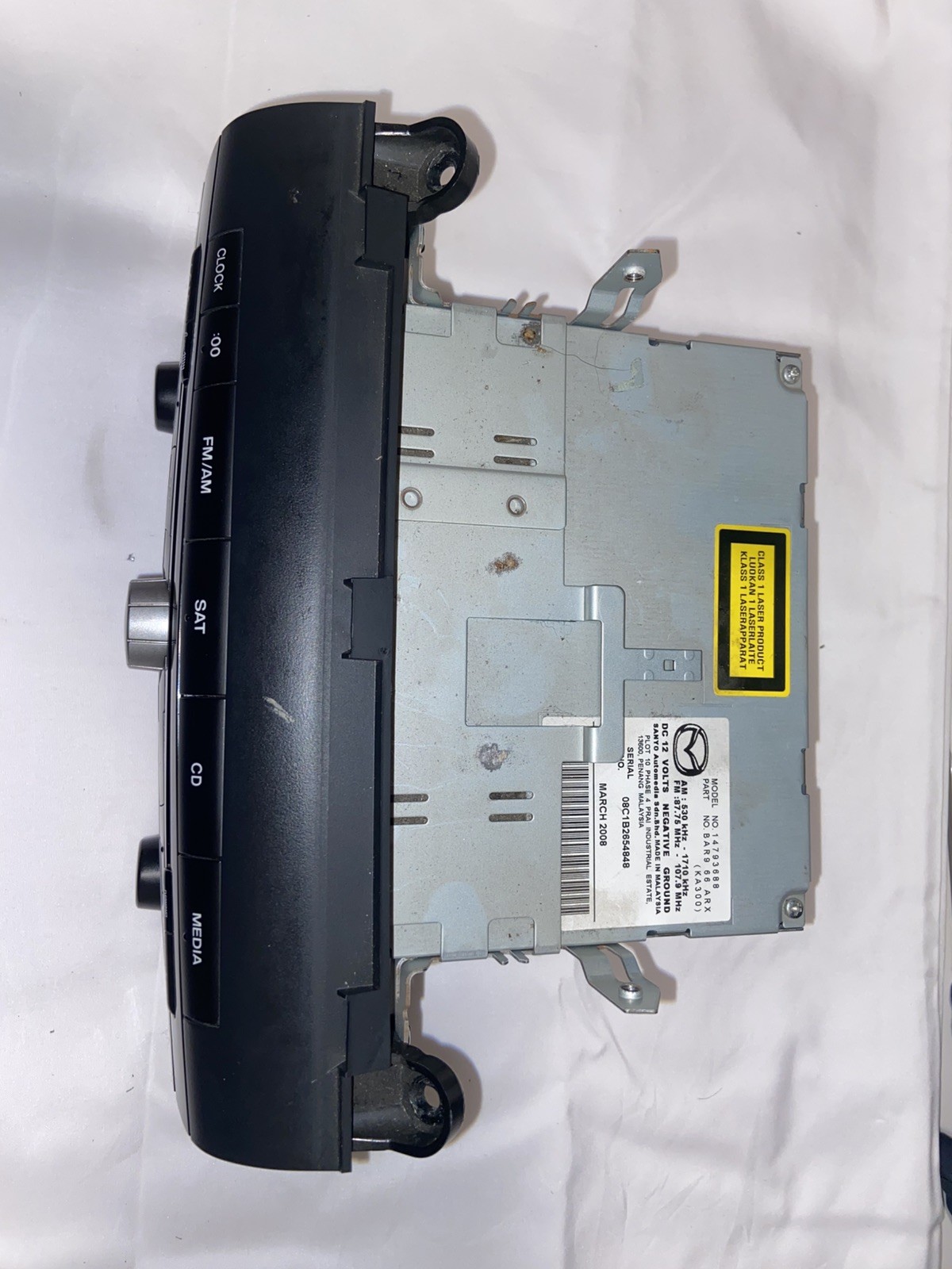 OEM 2007-2009 Mazda Mazdaspeed 3 Radio Head Unit 6 Disc In Dash MP3 Player