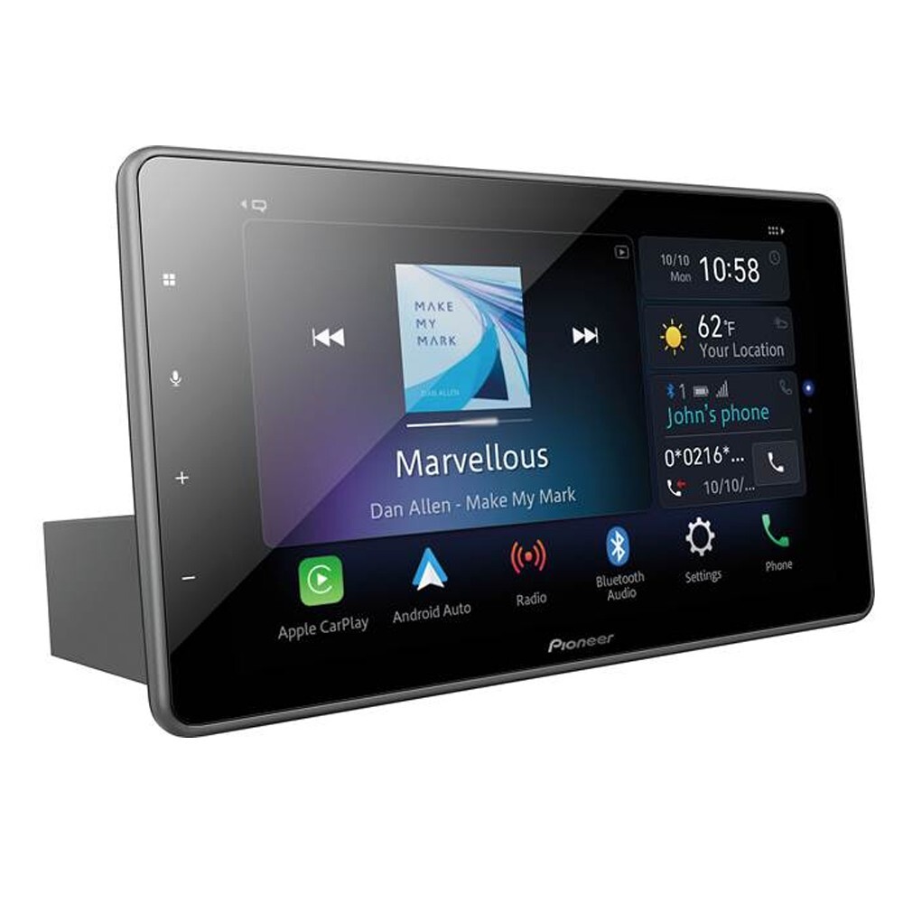 Pioneer DMH-WT3800NEX 9″ 1-DIN w/ Steering Wheel Control Interface | Backup Cam