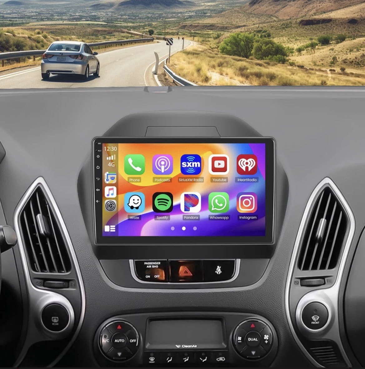 Roinvou WiFi IPS Car Stereo Radio